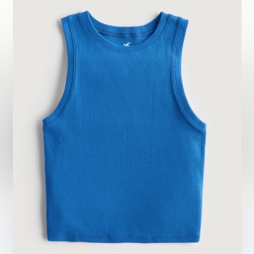 HOLLISTER Ribbed High-Neck Tank